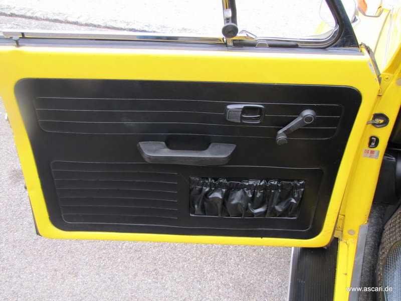 VW Käfer Cabrio 1303 fuel injection-gelb | ascari GmbH