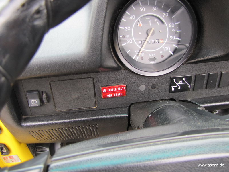 VW Käfer Cabrio 1303 fuel injection-gelb | ascari GmbH