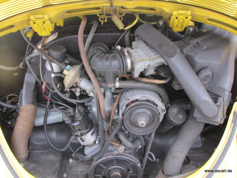 VW Käfer Cabrio 1303 fuel injection-gelb | ascari GmbH